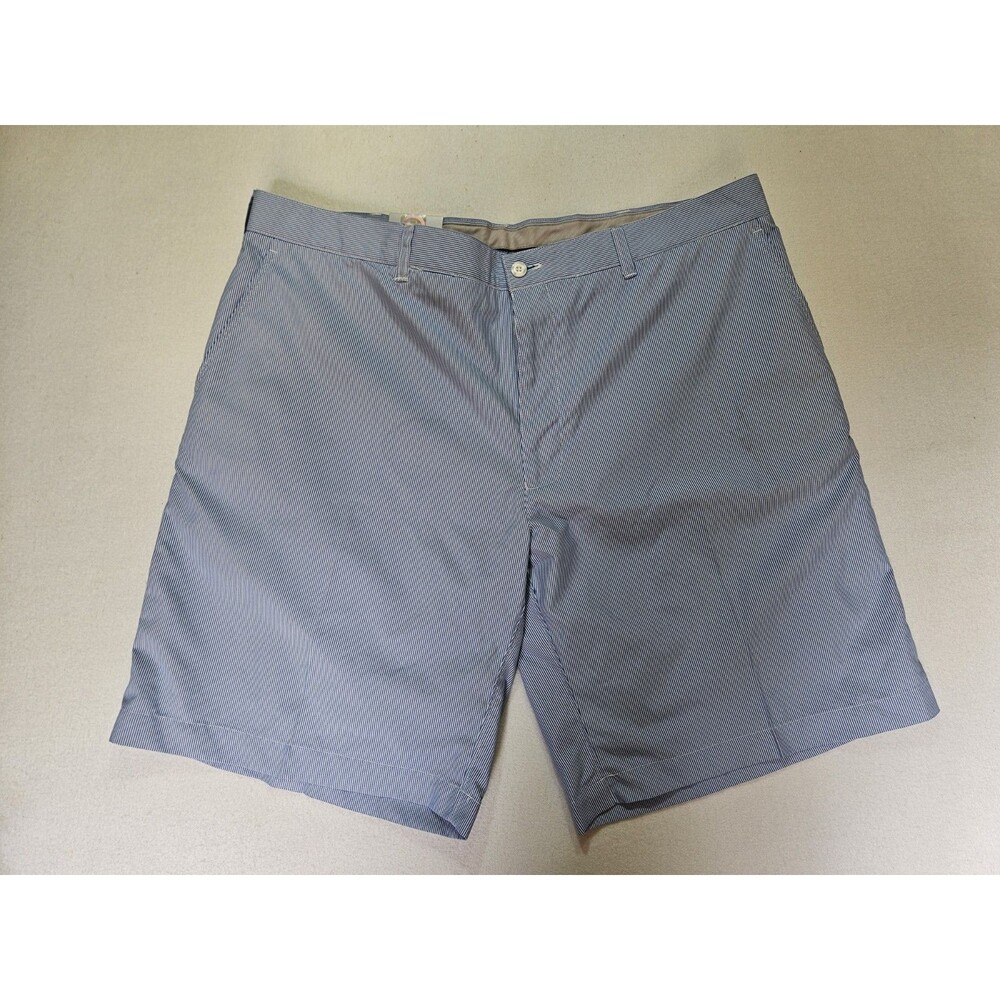 Champions Tour Golf Shorts Mens 40 Blue Striped Lightweight NWT PGA